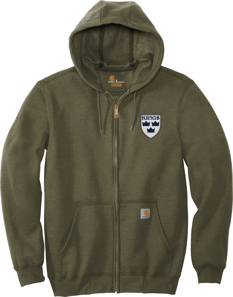 North Jersey Kings Carhartt Midweight Hooded Zip-Front Sweatshirt