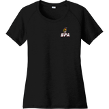 Seacoast Spartans (SPA) Ladies PosiCharge Tri-Blend Wicking Scoop Neck Raglan Tee