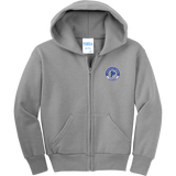 SPF Lacrosse Youth Core Fleece Full-Zip Hooded Sweatshirt