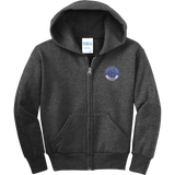 SPF Lacrosse Youth Core Fleece Full-Zip Hooded Sweatshirt