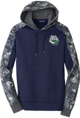Woodbridge Wolfpack Sport-Wick Mineral Freeze Fleece Colorblock Hooded Pullover